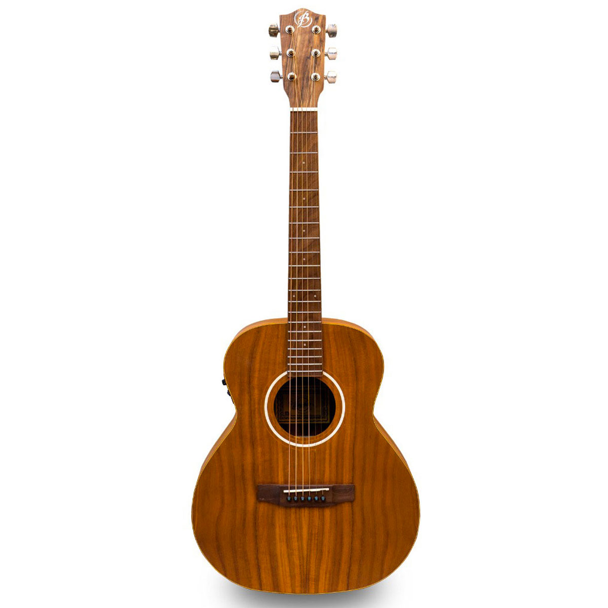 Guitarra Electroacústica Bamboo Ga-38-koa-q con Funda