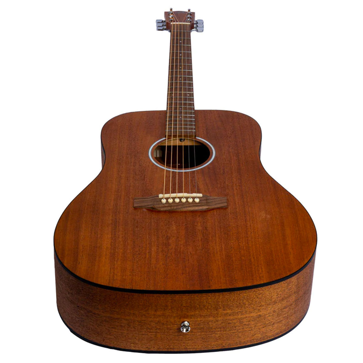 Foto 3 pulgar | Guitarra Acústica Bamboo GA-41-Mahogany de Caoba con Funda