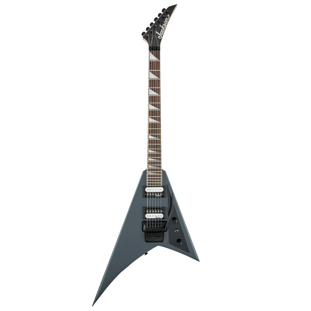 Guitarra Eléctrica Jackson JS SERIES RHOADS JS32 de Álamo con Diapasón de Amaranto color Gris