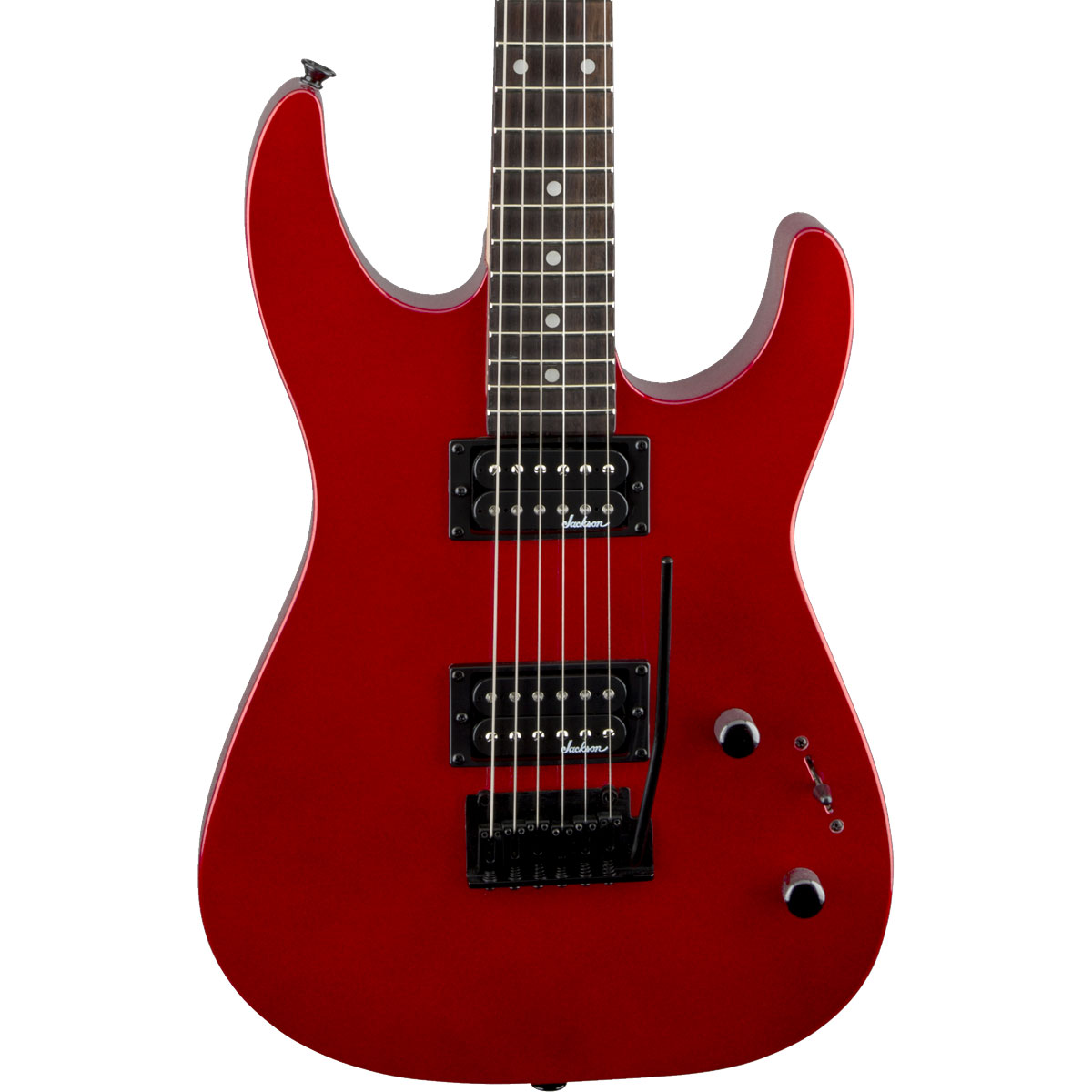 Foto 3 pulgar | Guitarra Eléctrica Jackson Js11 Dinky Rojo Metálico Tremolo