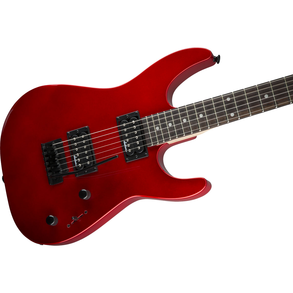 Foto 4 pulgar | Guitarra Eléctrica Jackson Js11 Dinky Rojo Metálico Tremolo