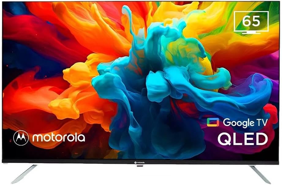 Foto 2 pulgar | Pantalla Smart TV Motorola Mot65uqe11 65'' Qled