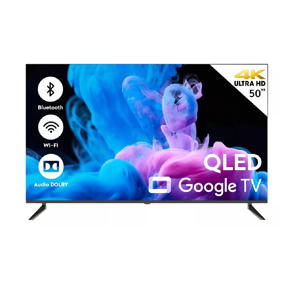 Foto 1 | Smart Tv Pantalla 50 Cuory 4k Uhd Google Tv Qled Dolby