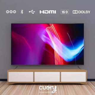 Foto 2 | Smart Tv Pantalla 50 Cuory 4k Uhd Google Tv Qled Dolby