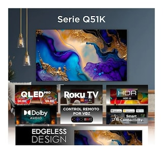 Foto 2 | Qled Tcl 65q5k 65'' Google 4k Voice Control