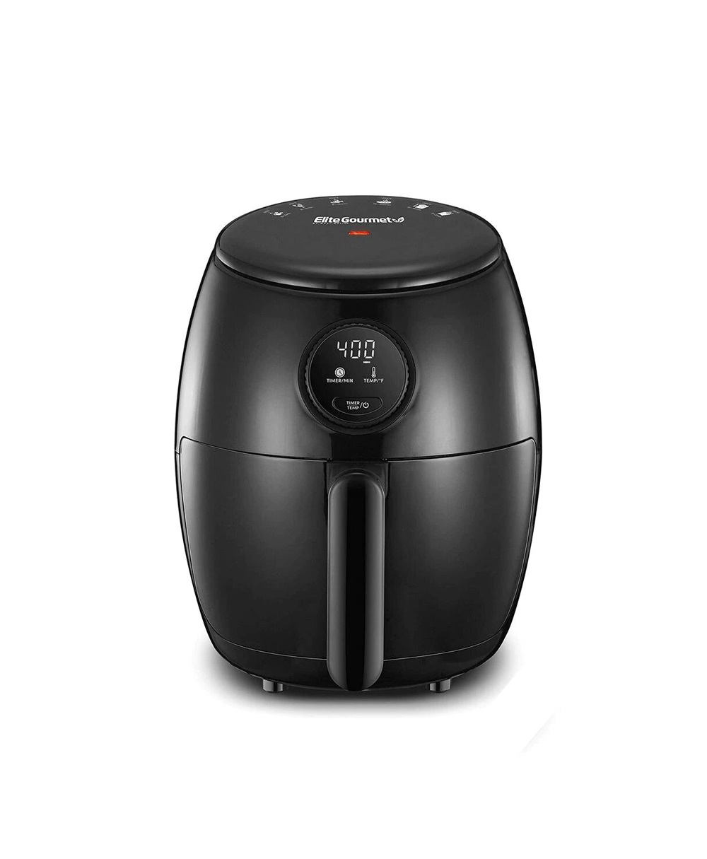 Freidora Digital De Aire 1.8 Lt Elite Gourmet Eaf2612d Negra