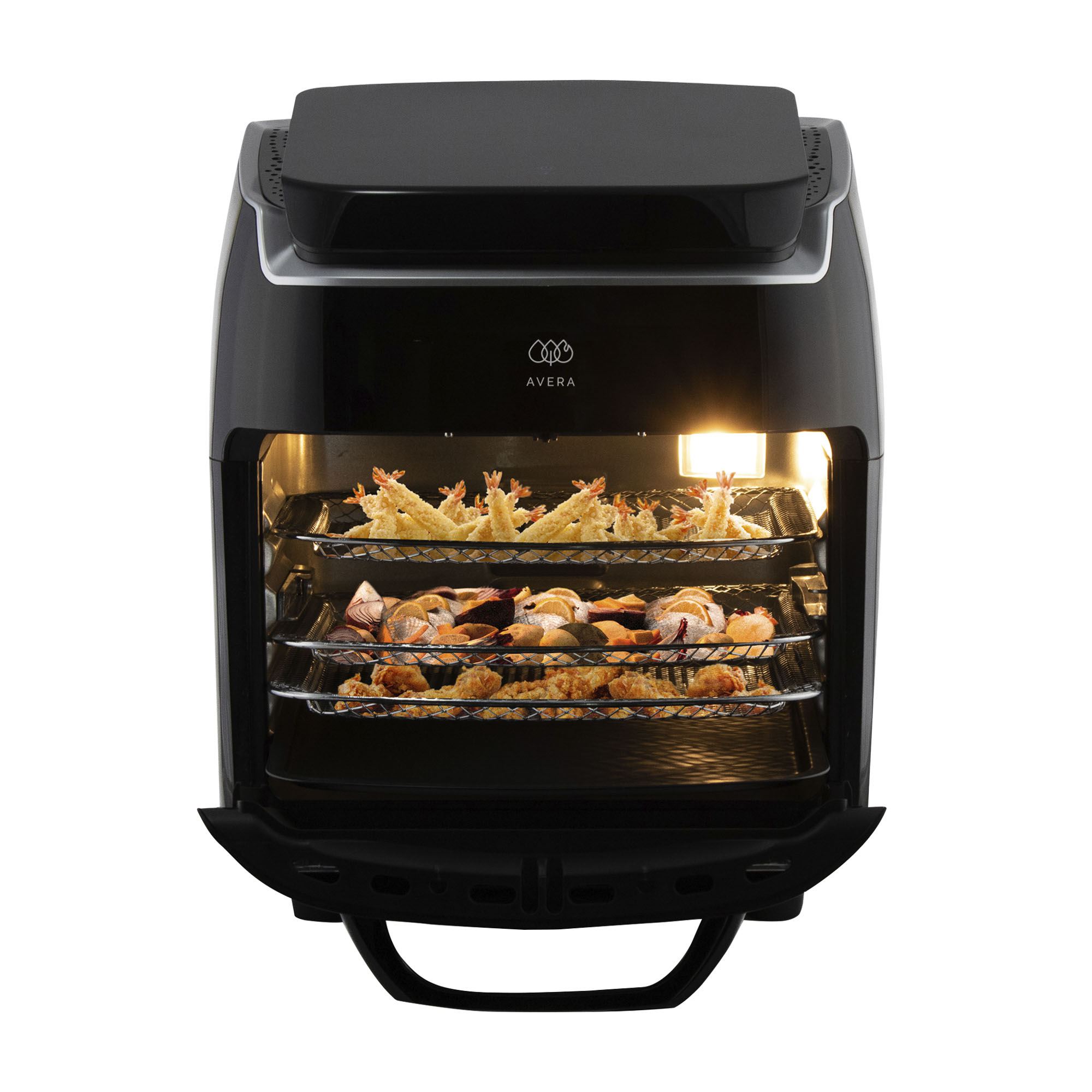 Horno y Freidora de Aire Avera FEHC01 10 Litros Multifunción color Negro