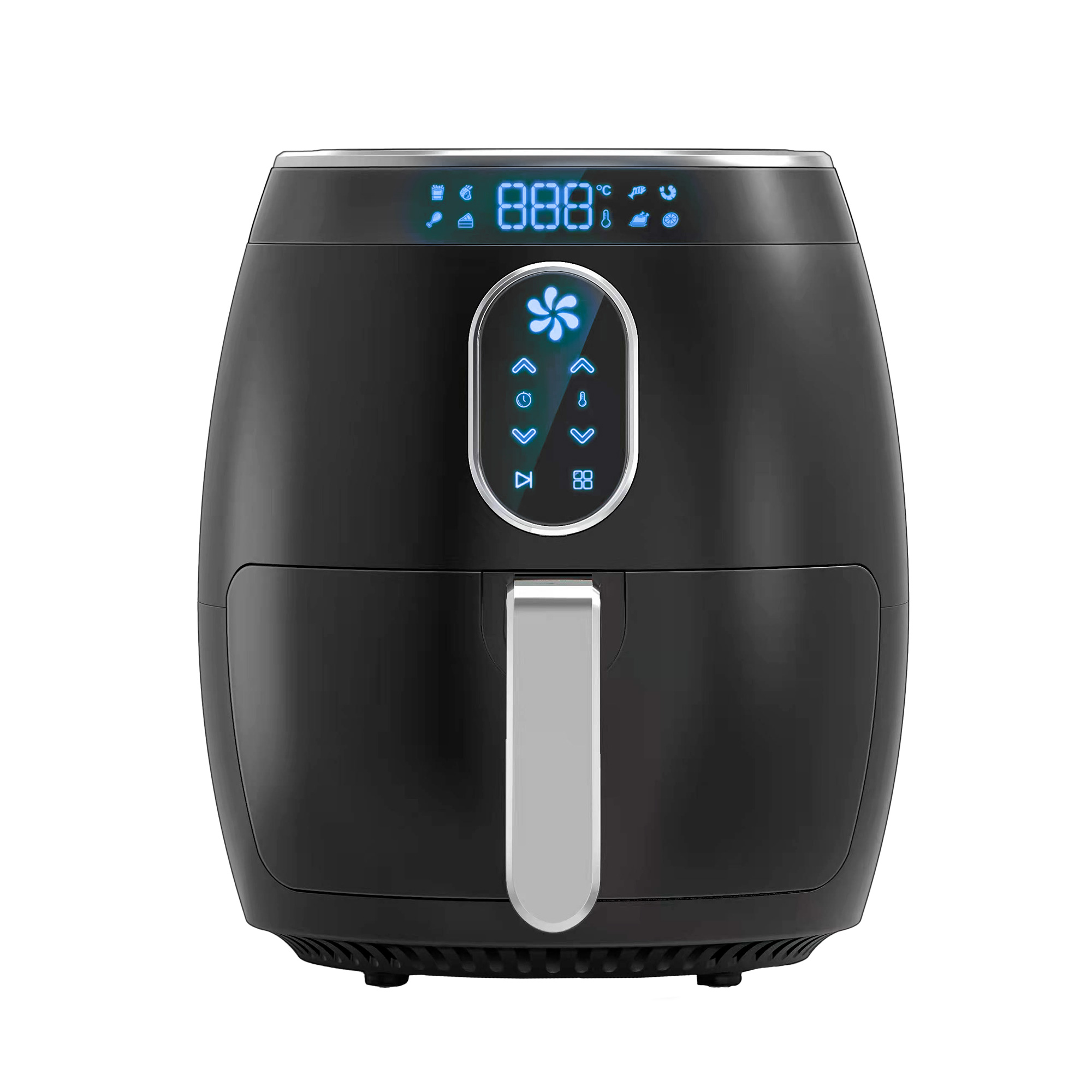 Foto 3 pulgar | Freidora de Aire Master Chef Compact-fry 3.8l Touch color Negro