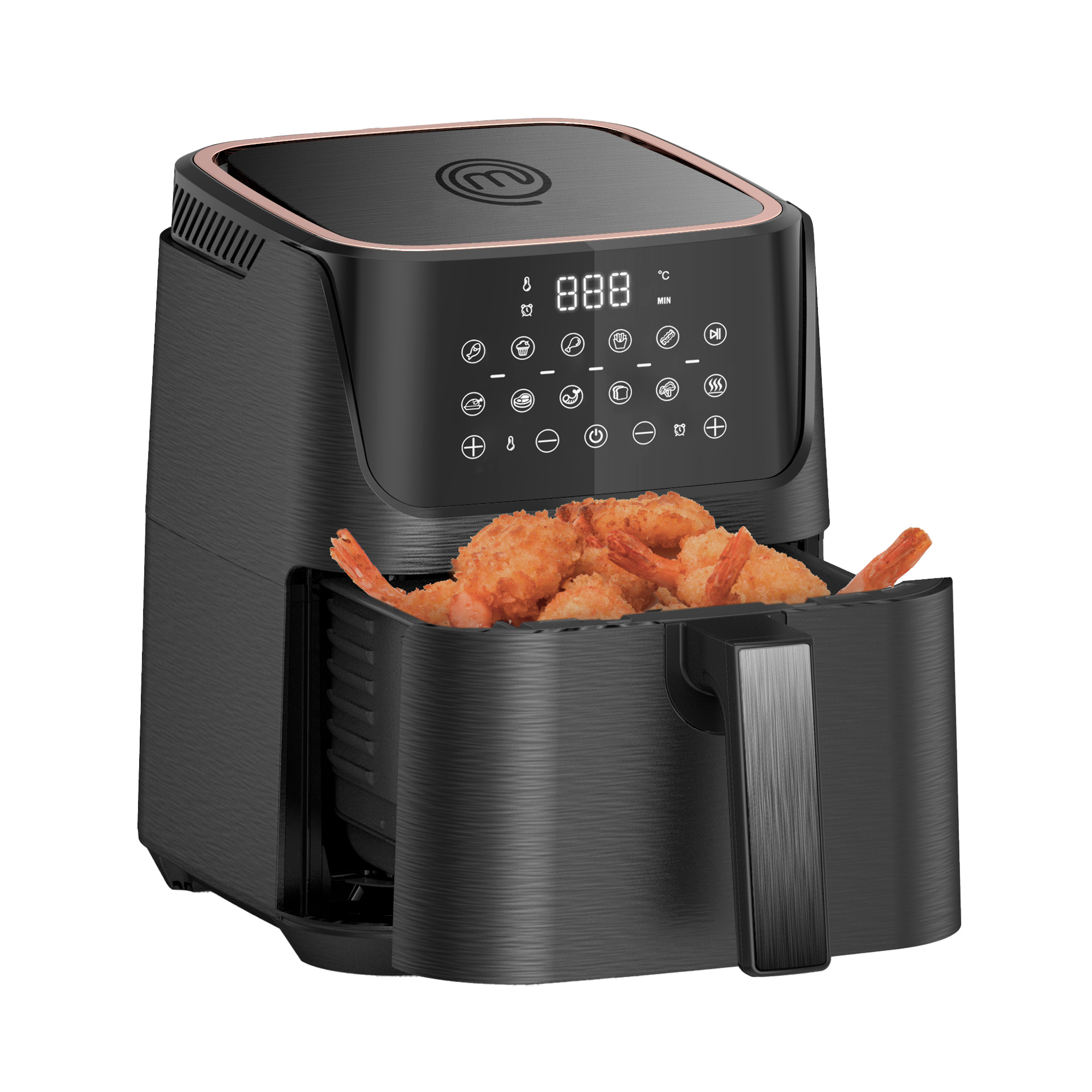 Foto 2 pulgar | Freidora de Aire MasterChef Fry-in-style 3.5l Touch color Negro