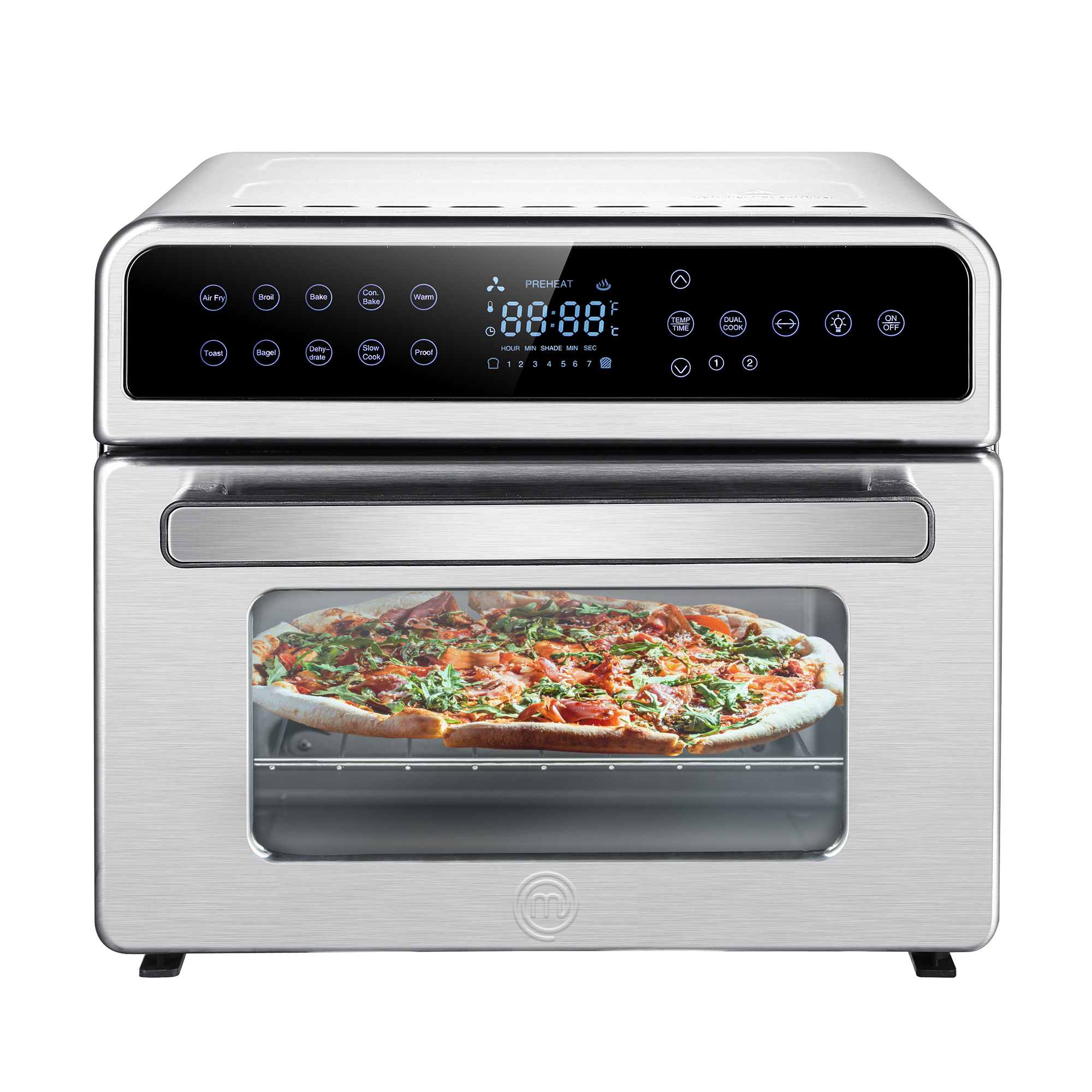 Horno Freidora de Aire Masterchef Smart-cook 20l Touch Acero