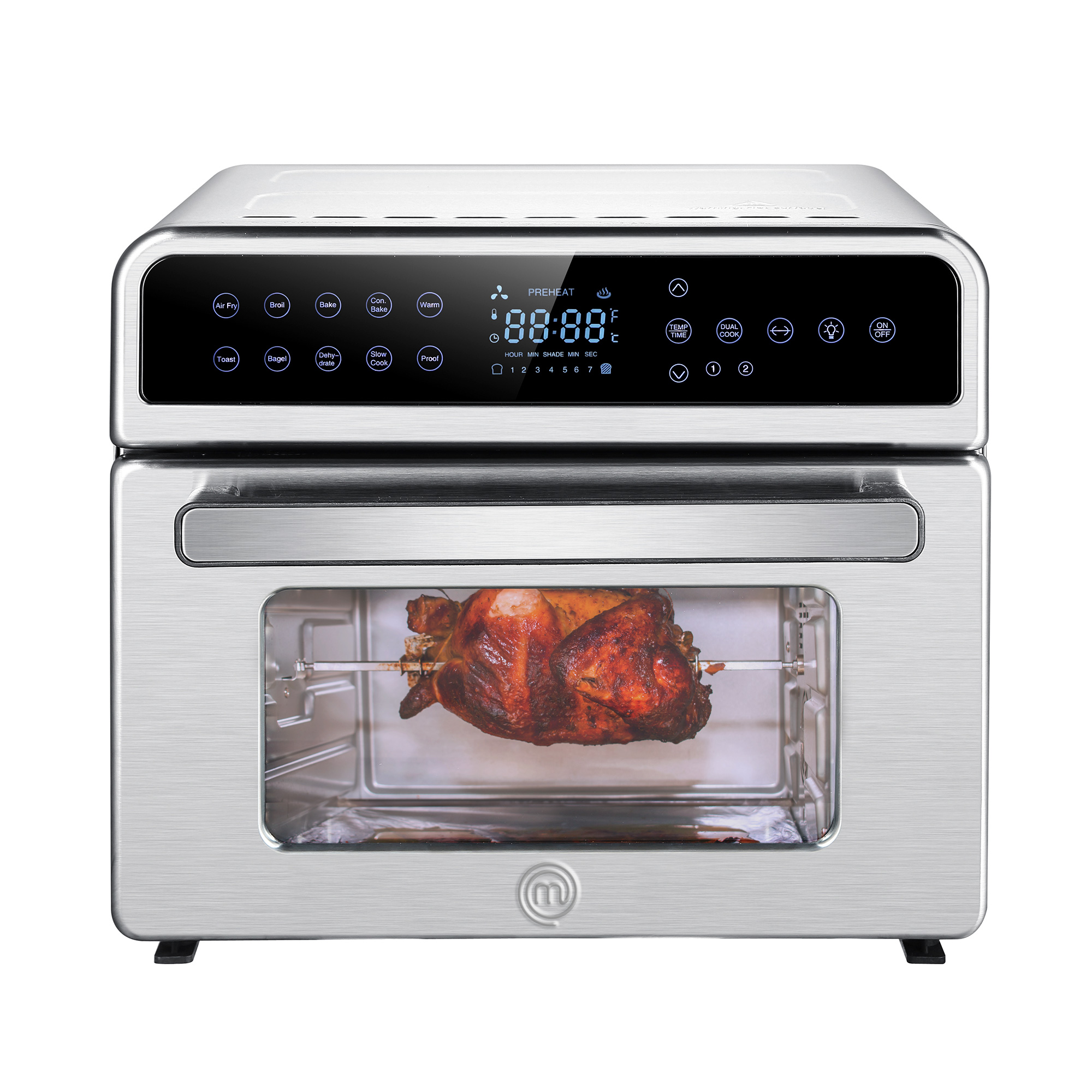 Foto 3 | Horno Freidora de Aire Masterchef Smart-cook 20l Touch Acero
