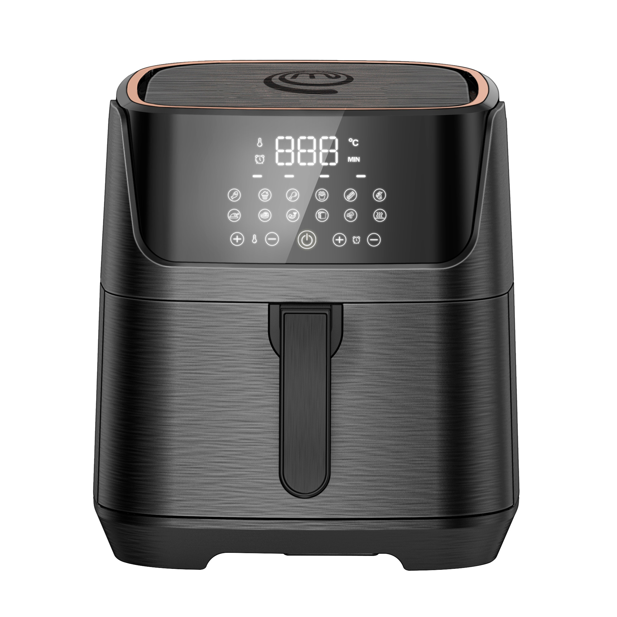 Freidora de Aire Masterchef Fry-in-style Xl 8l Touch color Negro