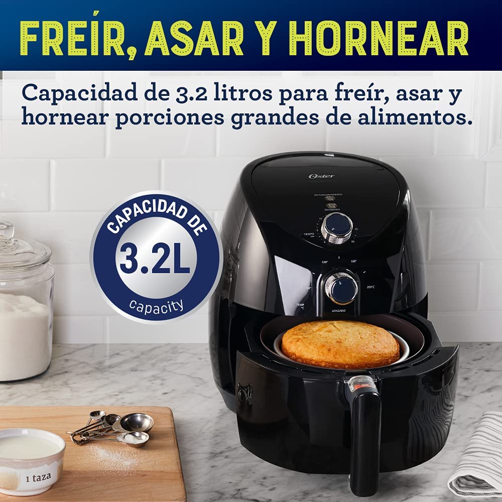 Freidora De Aire Oster 3.2 Lts Color Negro | Coppel.com