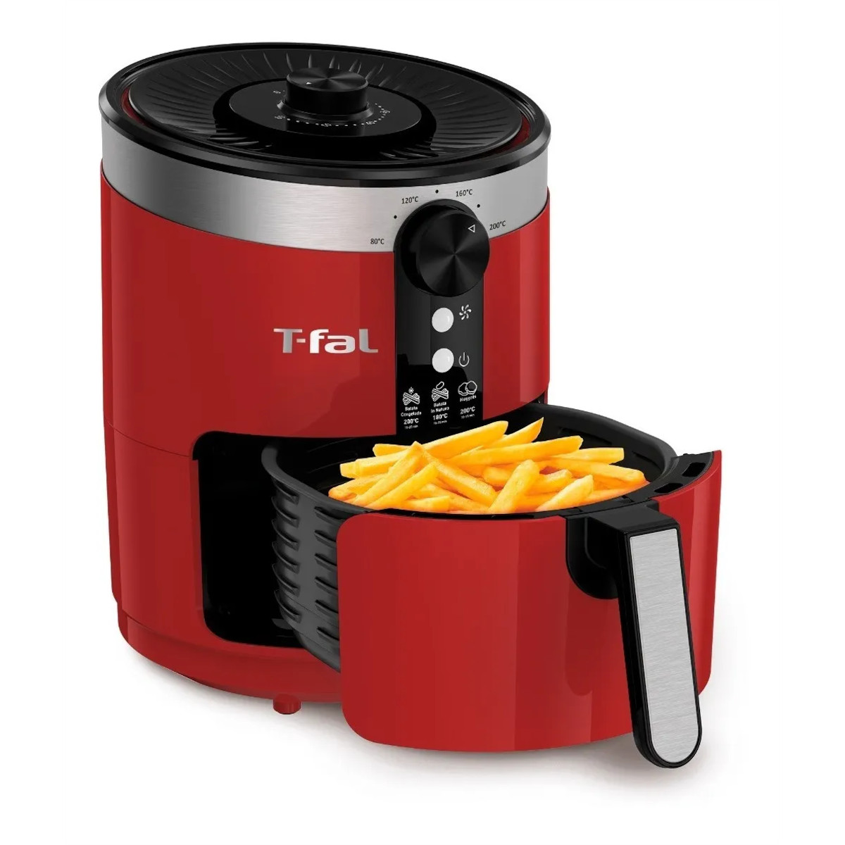 Foto 3 pulgar | Freidora de Aire T-fal EY1205MX color Vino 3.5 L