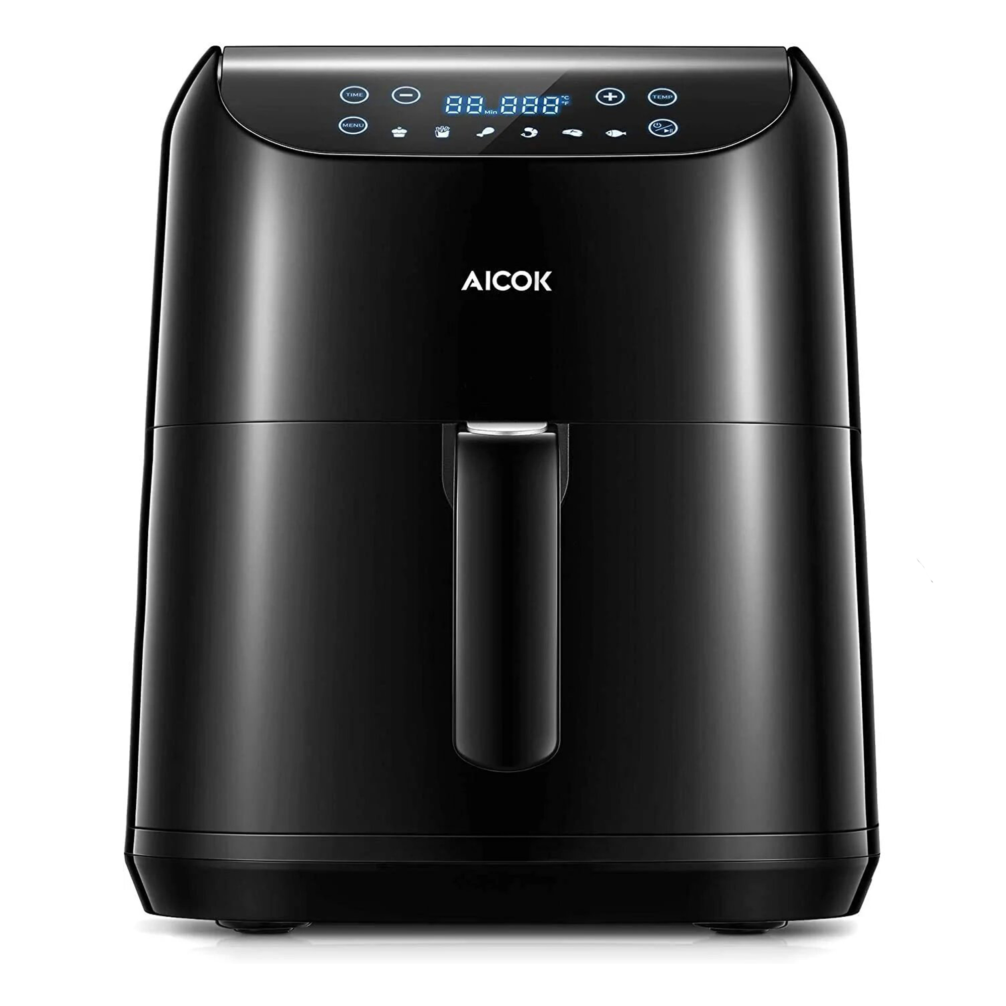 Freidora de Aire Aicok KZ-6011 color Negro 5.5L Panel Táctil