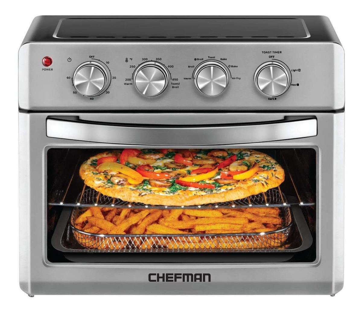 Chefman Horno Freidora De Aire Rj50-ss-m20-mx