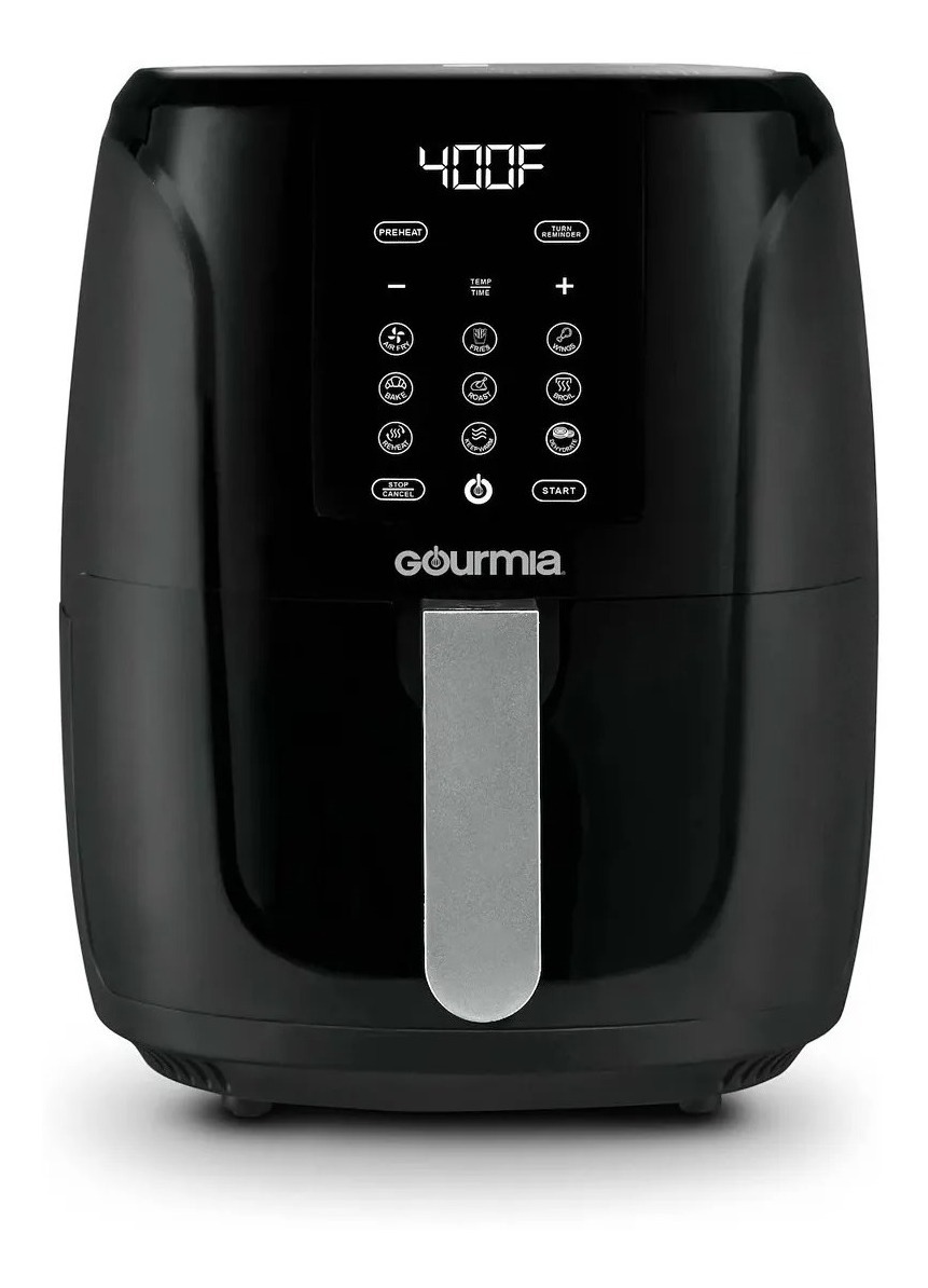 Freidora Eléctrica De Aire Gourmia Gaf536  5qt Negra