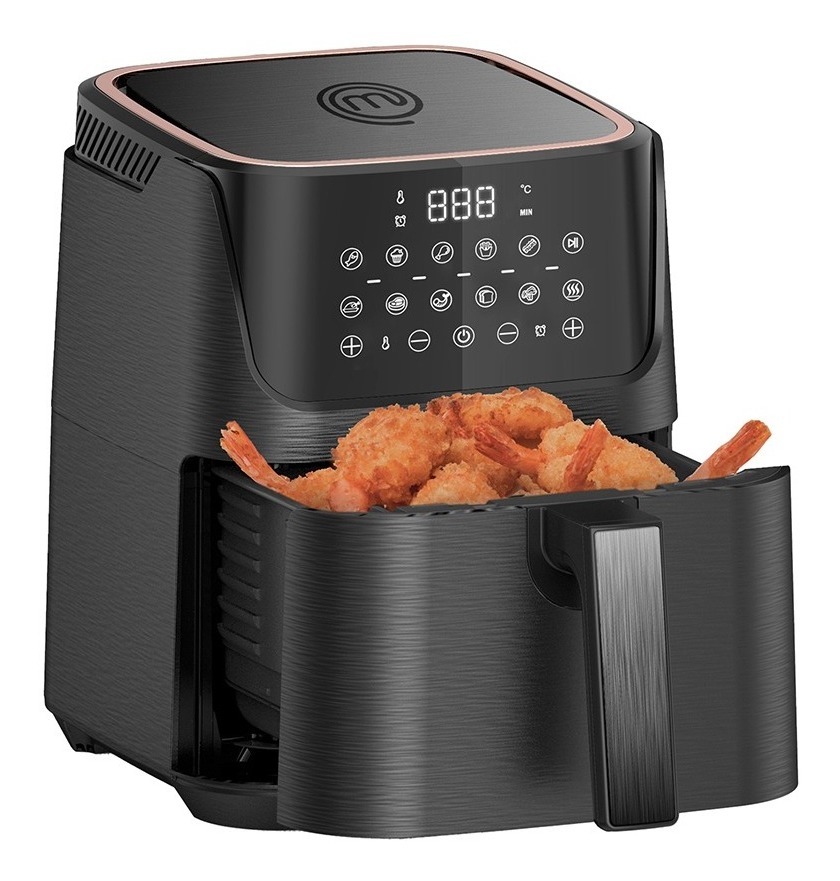 Foto 2 pulgar | Freidora De Aire Masterchef Fry In Style 3,5l Touch Negro