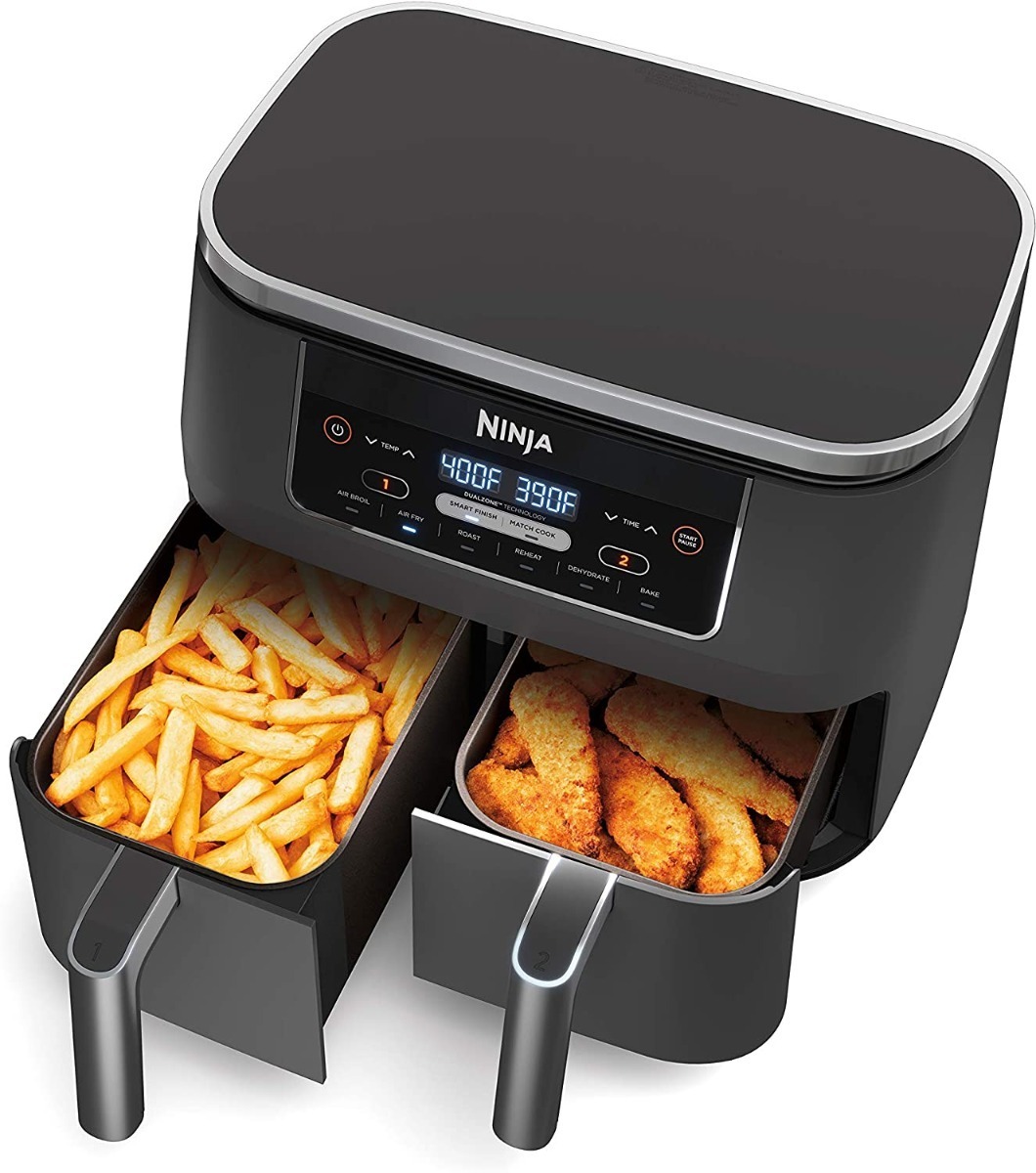 Foto 2 pulgar | Air Fryer Ninja Freidora De Aire 6 En 1  8q Acero Inox Dz201