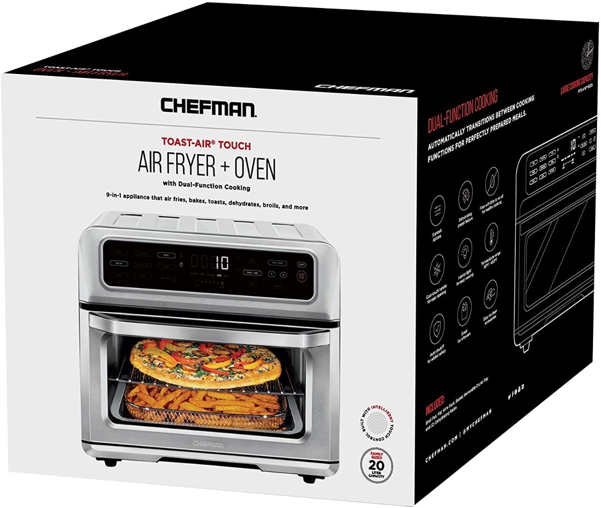 Foto 2 pulgar | Freidora De Aire Horno Tostador 20 L Chefman Xl *nueva*