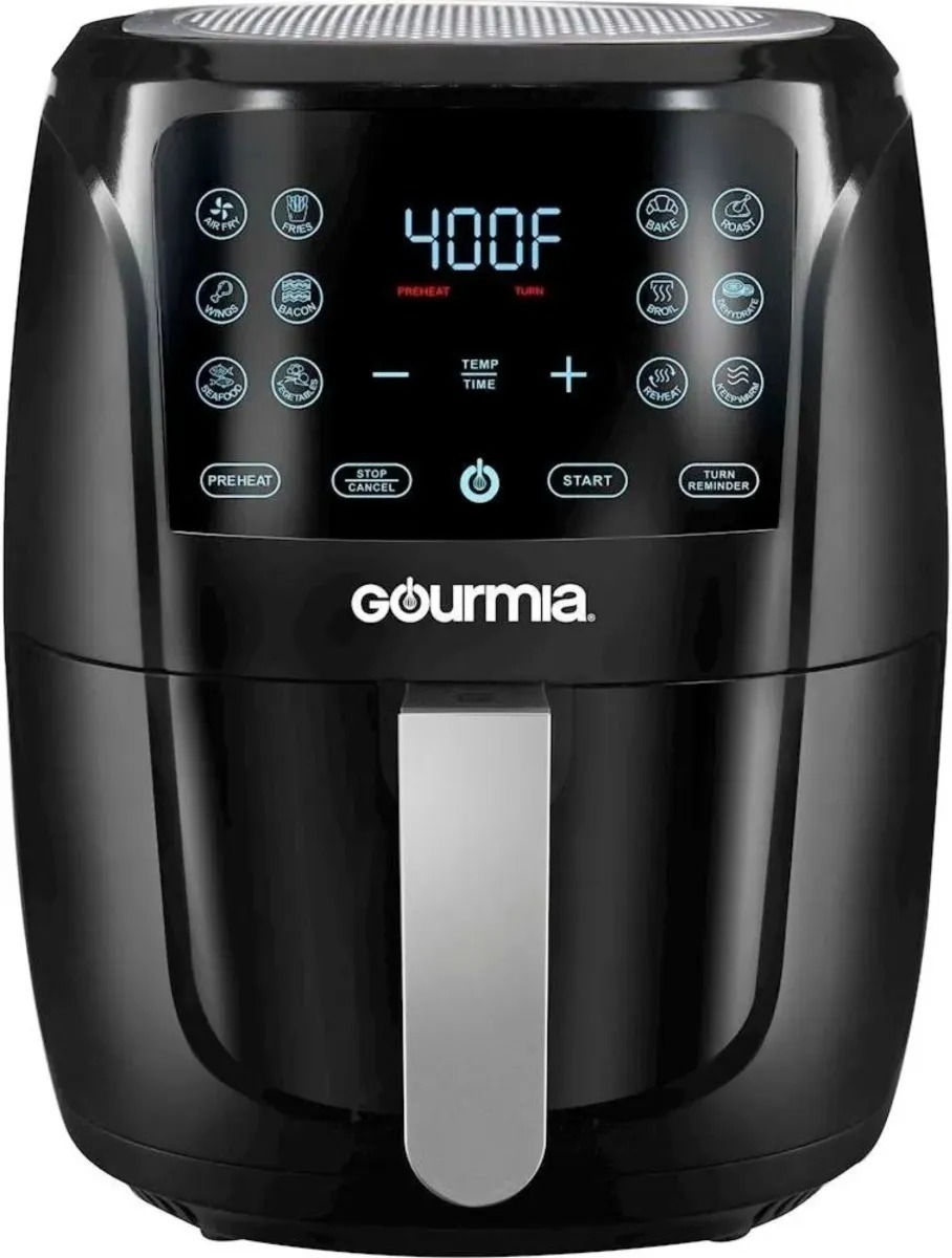 Freidora De Aire Gourmia Gaf686 Digital 5.7 Lts