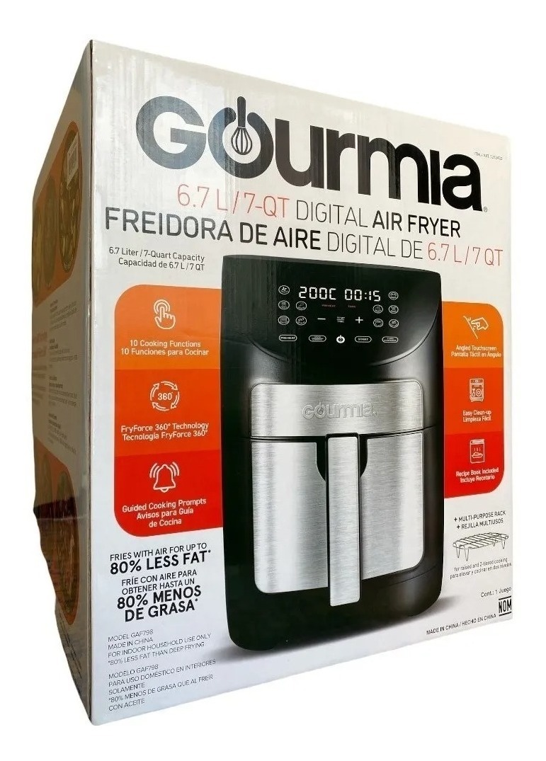 Freidora De Aire Digital Gourmia !!!