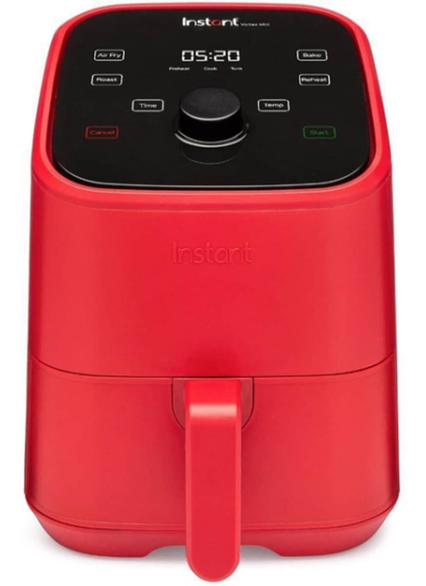 Freidora De Aire Vortex Mini Roja 2 Litros $7,338