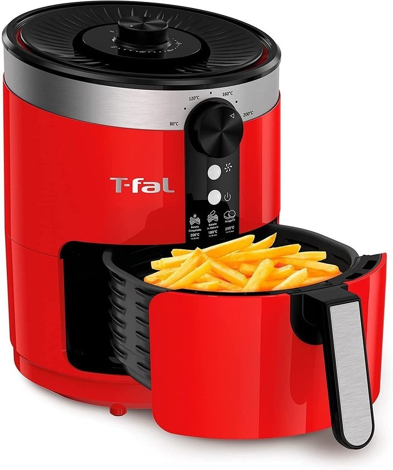 Foto 2 pulgar | T-fal Freidora De Aire Sin Aceite Easy Fry 3.5l Selladas