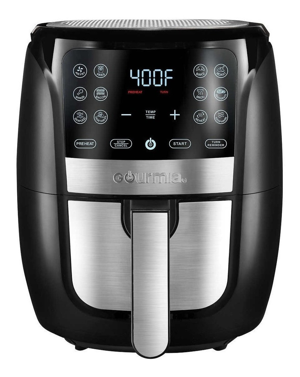 Freidora De Aire Digital Gourmia 5.7lts Cocina Sin Aceite