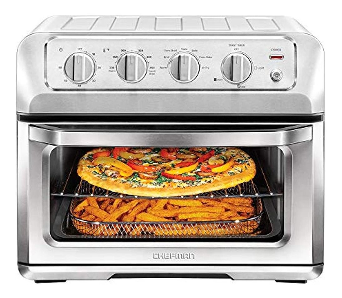 Horno Tostador Con Freidora De Aire Chefman De 20 L, Combo 7