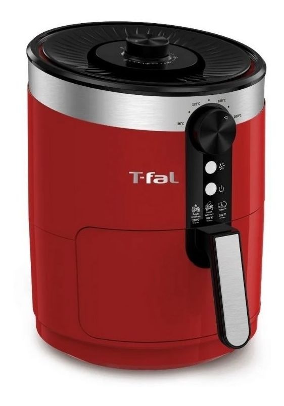 Foto 2 pulgar | Freidora De Aire  Electrica 3.5 L Roja 1200 W Tefal T-fal