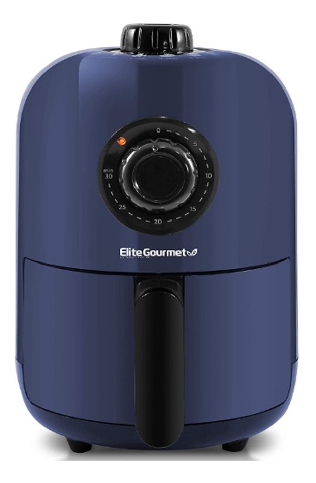 Foto 2 pulgar | Freidora De Aire Elite Gourmet Sin Aceite 1121bg# 1.1 L Azul