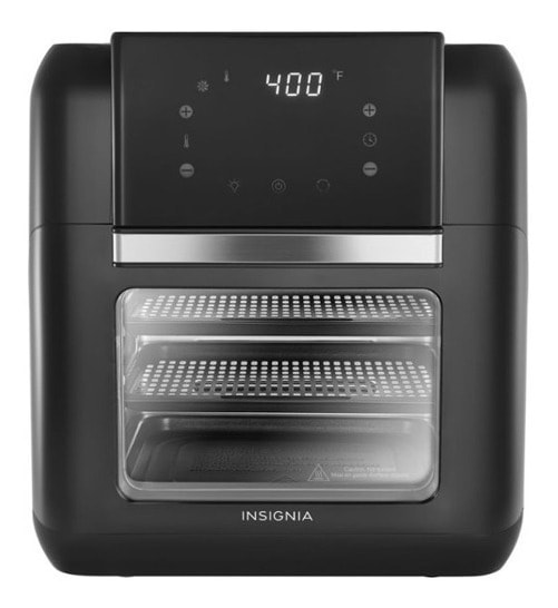 Horno Freidora De Aire Digital 9.5l Doble Charola Insignia $4,914