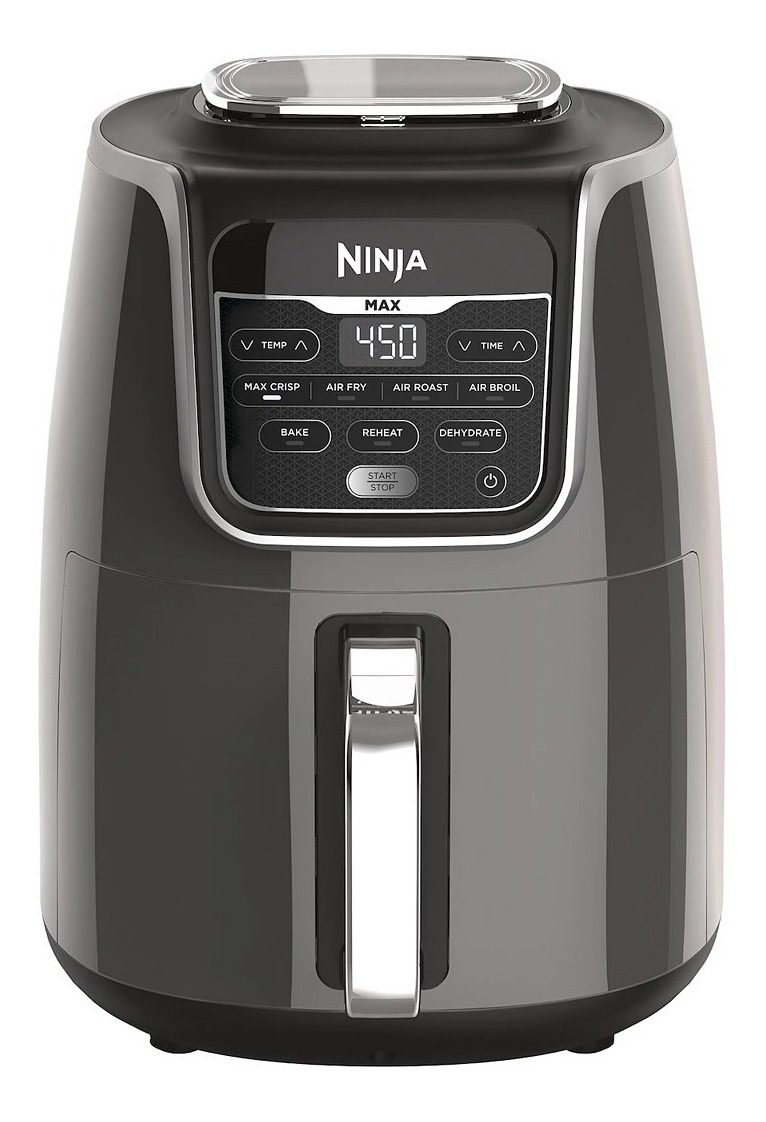 Freidora Eléctrica De Aire Ninja 5.5 Qt. Max Tamaño Xl