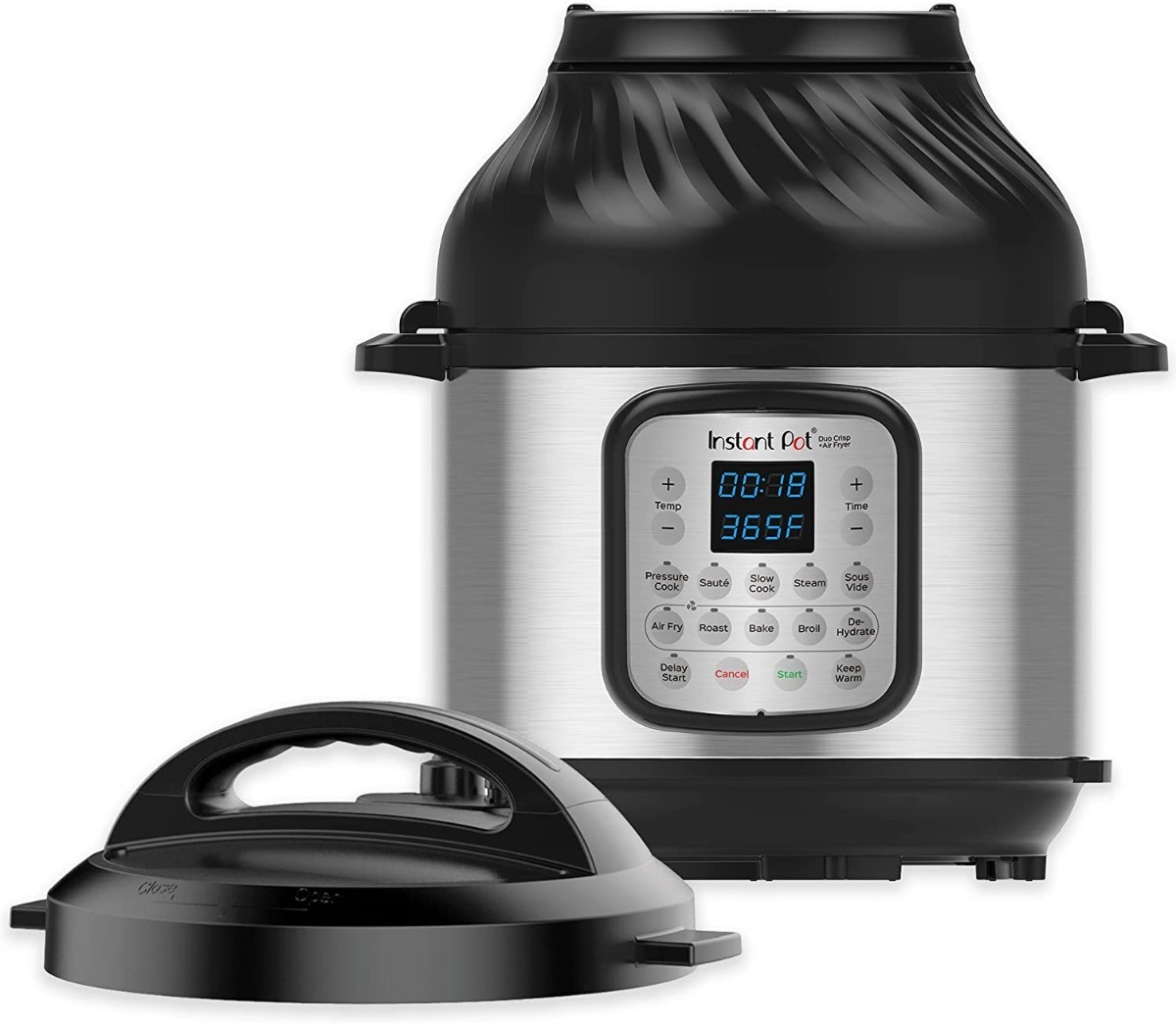 Olla De Presión Instant Pot 11en1 Duocrist +freidora De Aire