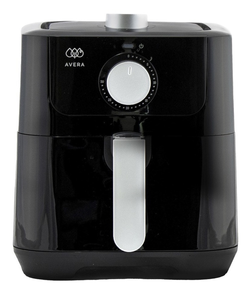 Foto 2 pulgar | Avera Airfryer Negra 2.5 Lt Freidora De Aire Sin Aceite Fe02