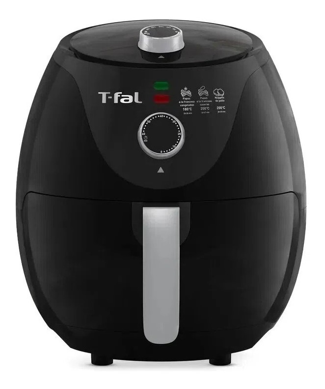 Foto 2 pulgar | Freidora De Aire T-fal Ey1228mx 3.2 Lts Negra End