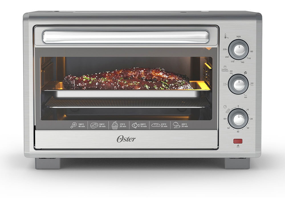 Horno De 25l Con Freidora De Aire Oster Tssttvls25