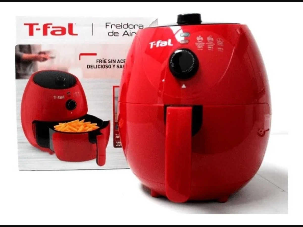 Freidora De Aire 3.2 Litros Roja T-fal Ey1225mx