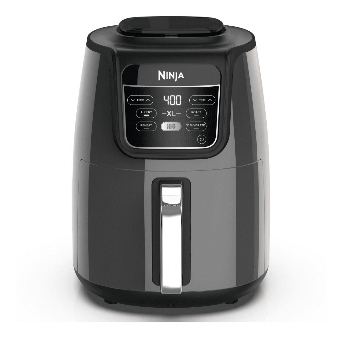 Freidora Eléctrica De Aire Ninja 5.5 Qt. Max Tamaño Xl + Env