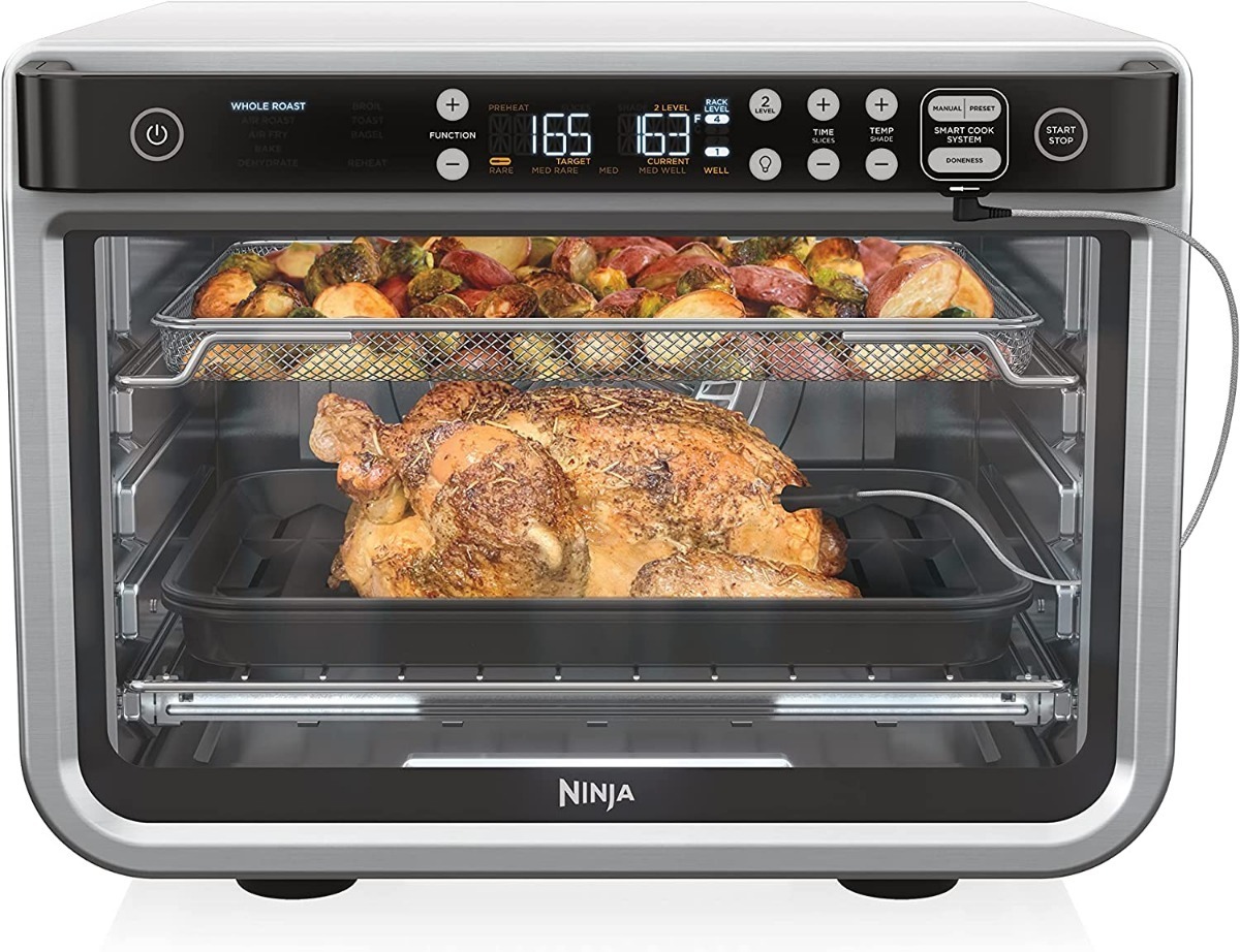 Foto 2 pulgar | Horno Freidora De Aire Ninja Dt251 10-in-1 Smart Xl Termomet