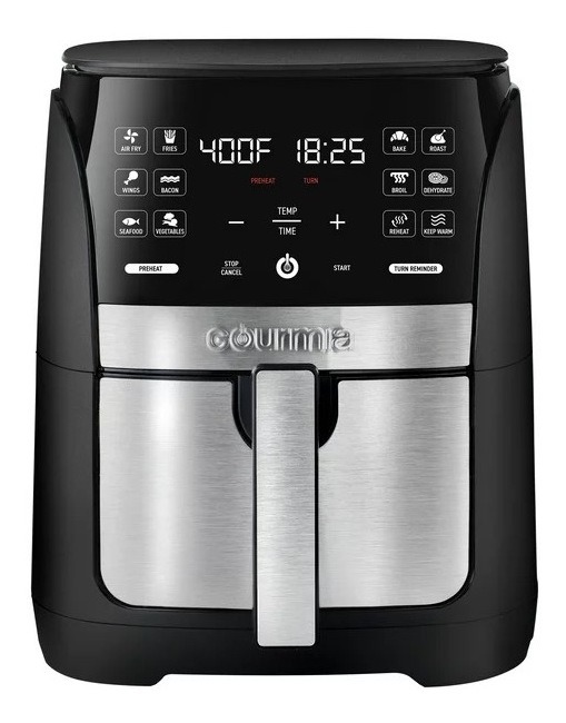 Freidora De Aire Digital Gourmia 6qt./5.7lts Diseño.