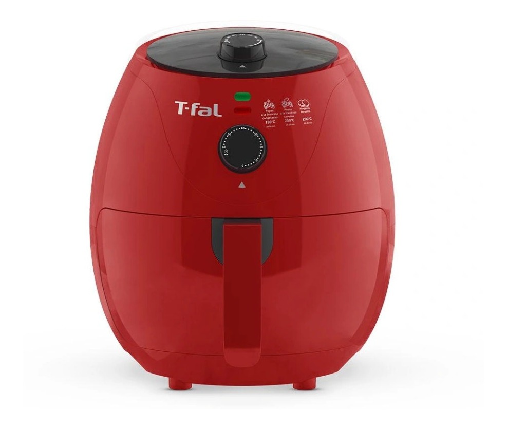 Freidora De Aire Manual T-fal 3.2 Litros Roja Ey1225mx