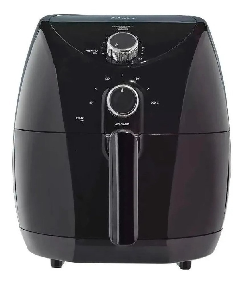 Freidora Eléctrica De Aire Oster Bioceramic 3.2l Negra 127v