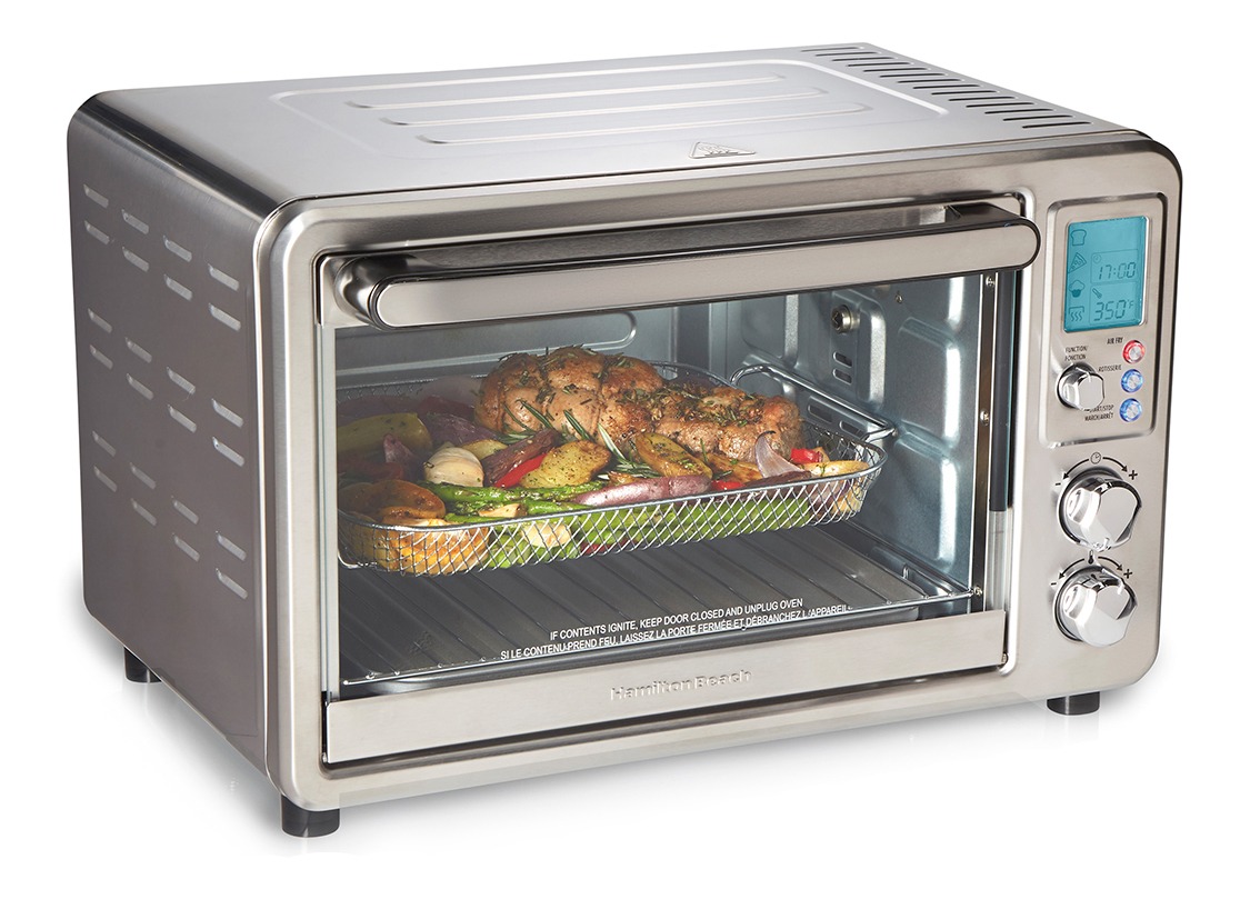 Foto 2 pulgar | Horno Freidor Con Air Hamilton Beach Acero Inoxidable