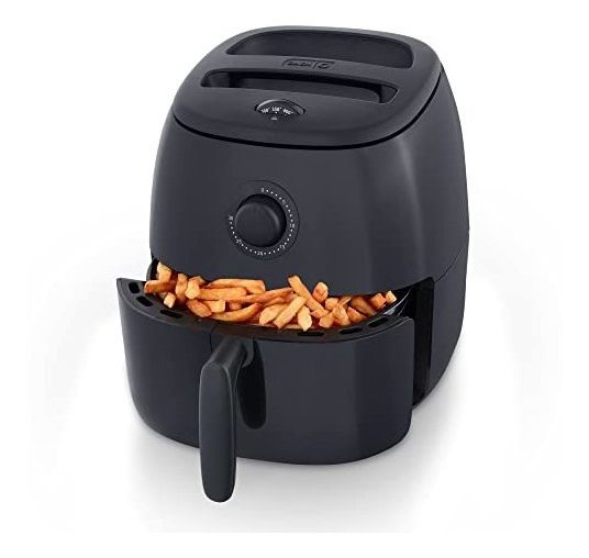 Foto 2 pulgar | Freidora De Aire Dash Tasti-crisp Antiadherente 6qt -negro