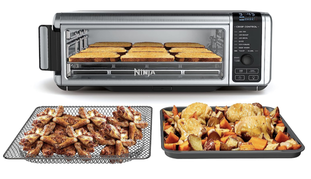 Foto 2 pulgar | Ninja Sp101 Digital Air Fry Countertop Oven With 8-in-1 Functionality, Flip Up & Away Capability For Storage Space, Fun