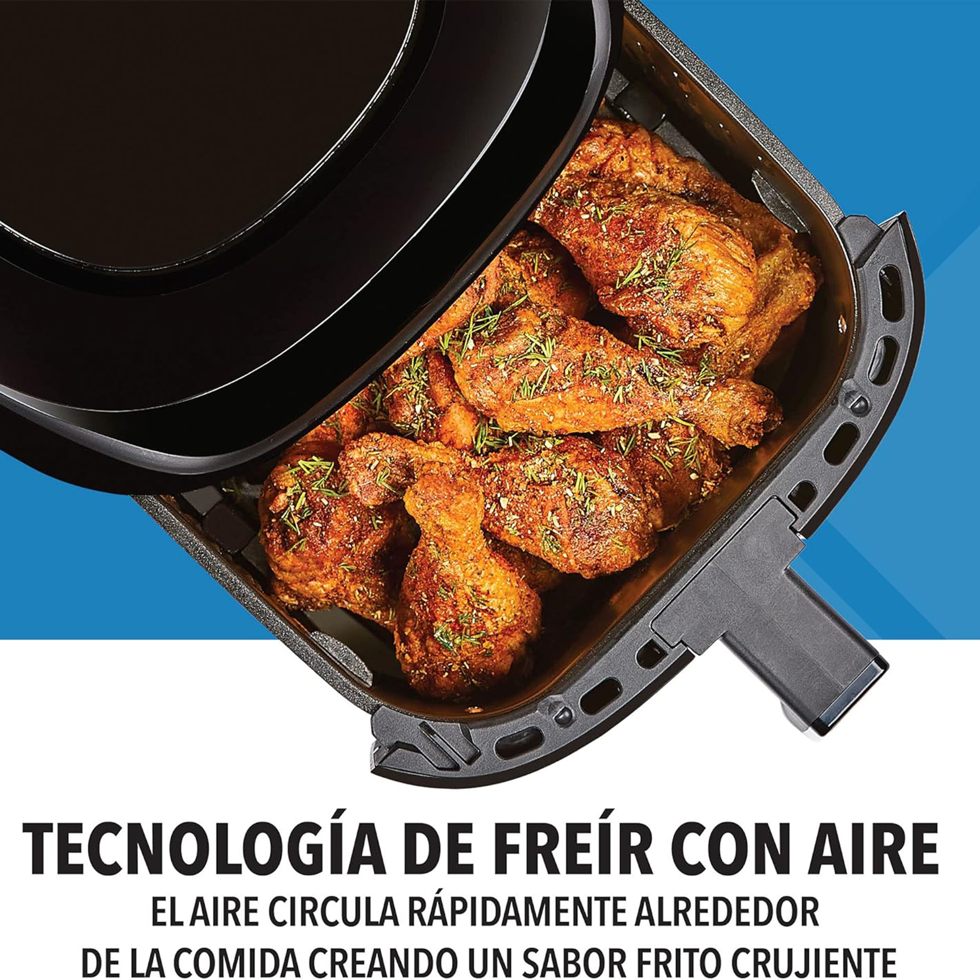 Foto 6 | Freidora de Aire Black+Decker Power XL 5.7 L Negro Tecnología Wifi