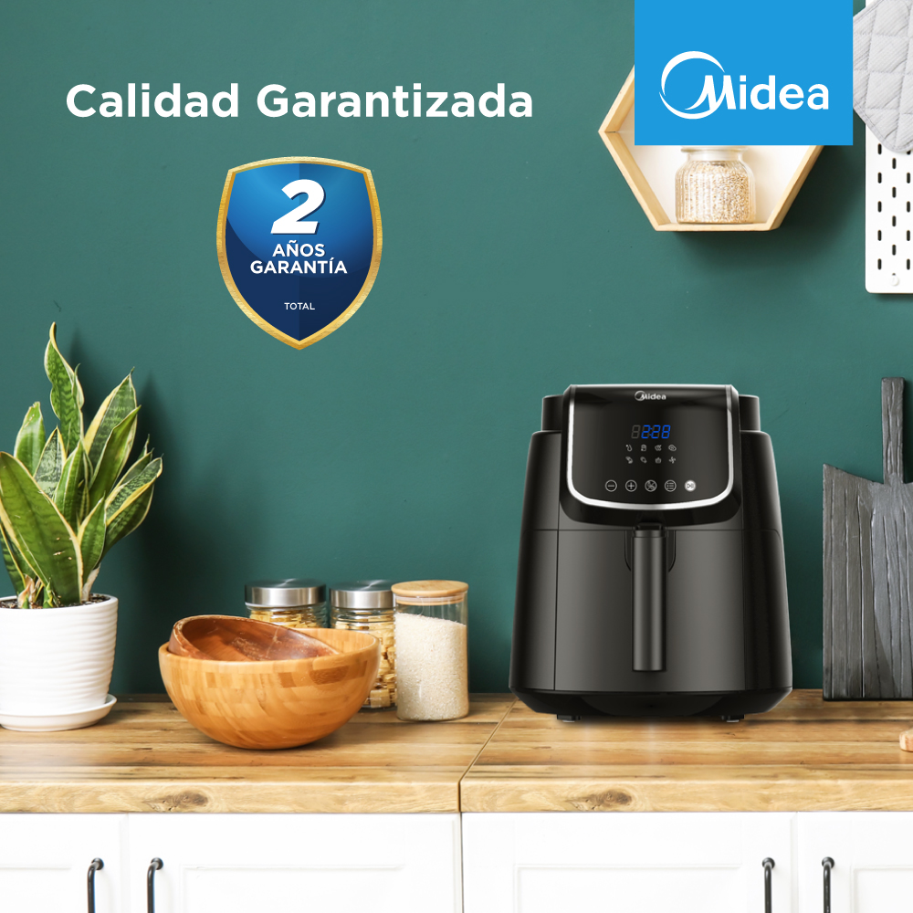 Foto 9 pulgar | Freidora de Aire Midea Digital Inner Chef 4l