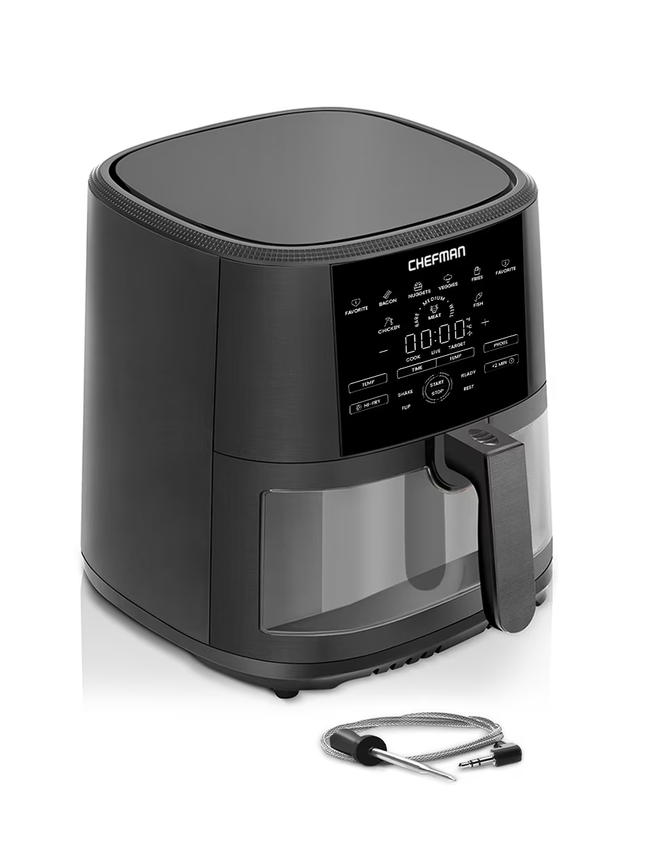 Foto 4 | Chefman - Freidora De Aire Turbofry™ Touch 7.5 L Con Ventana